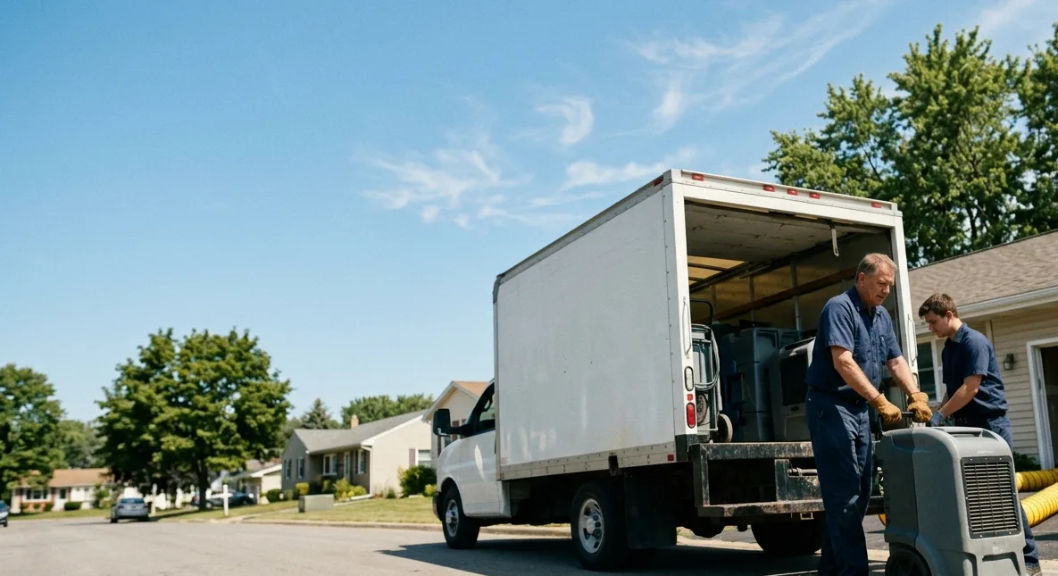 Water Damage Cleanup in Lake Geneva, WI near me
